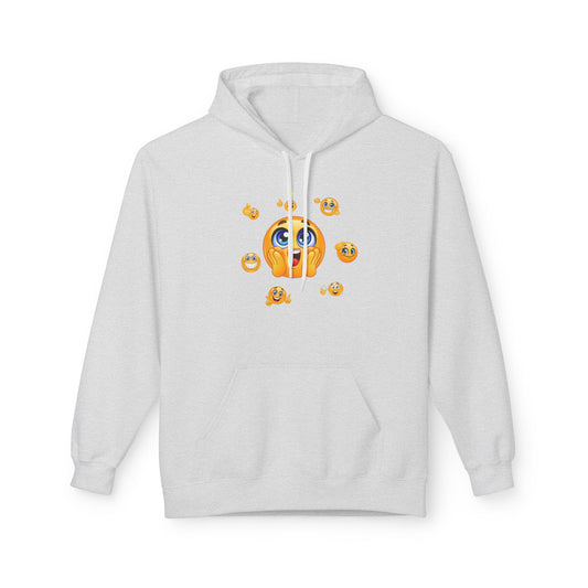 Smile Always Hoodie — Cute Emoji Graphic Hooded Sweatshirt