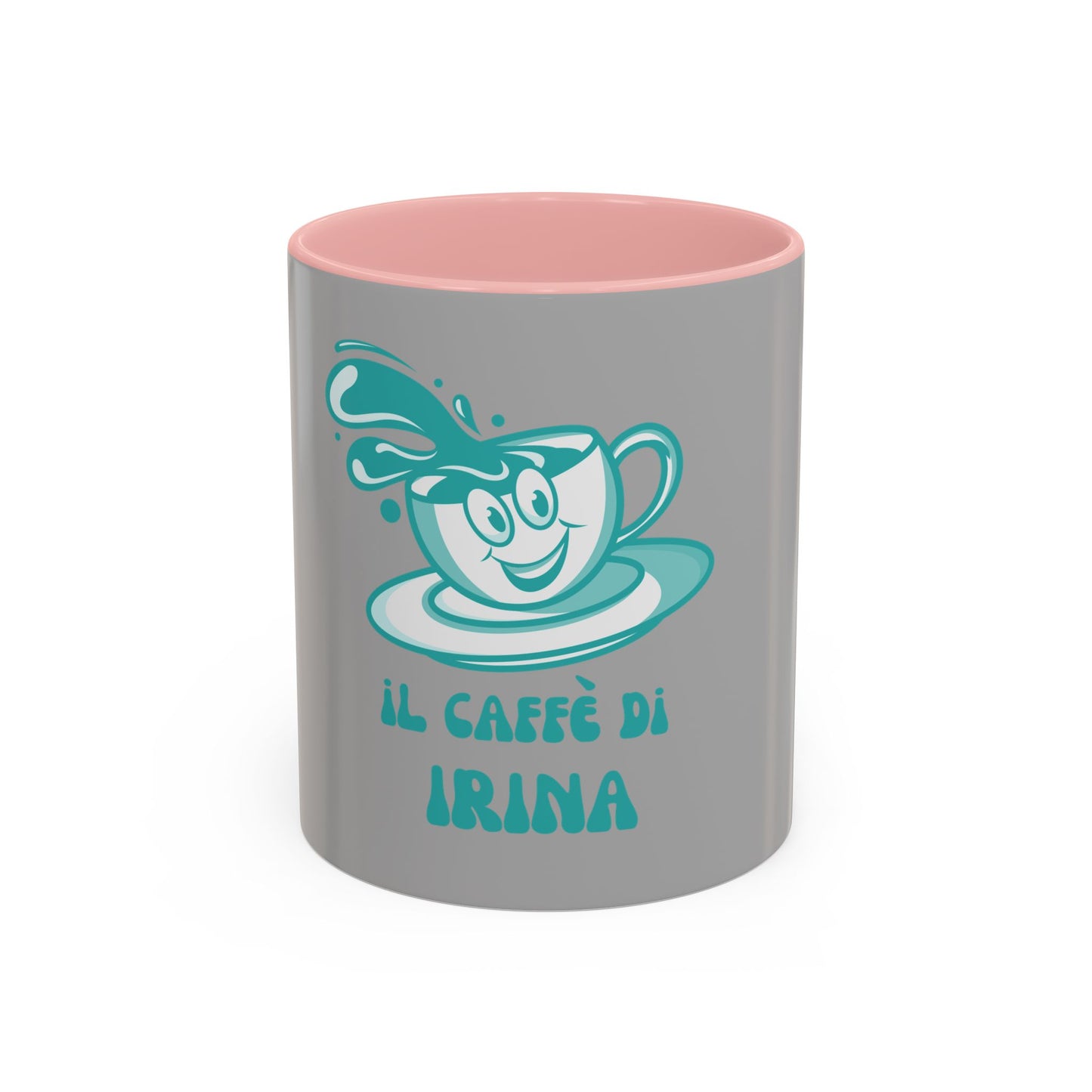 Coffee Mug — "Il Caffè di Irina" Personalized Italian Coffee Cup