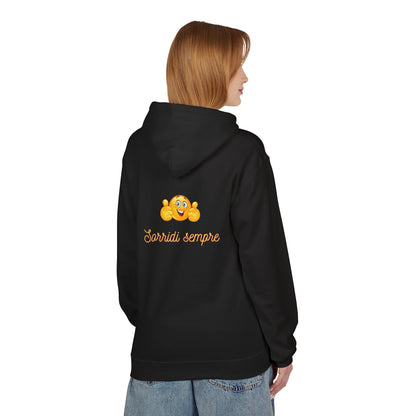 Smile Always Hoodie — Cute Emoji Graphic Hooded Sweatshirt