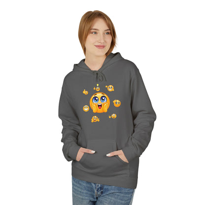 Smile Always Hoodie — Cute Emoji Graphic Hooded Sweatshirt