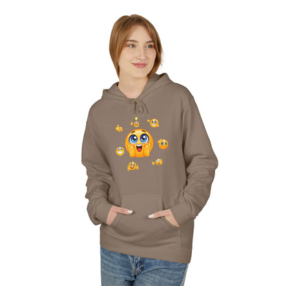 Smile Always Hoodie — Cute Emoji Graphic Hooded Sweatshirt