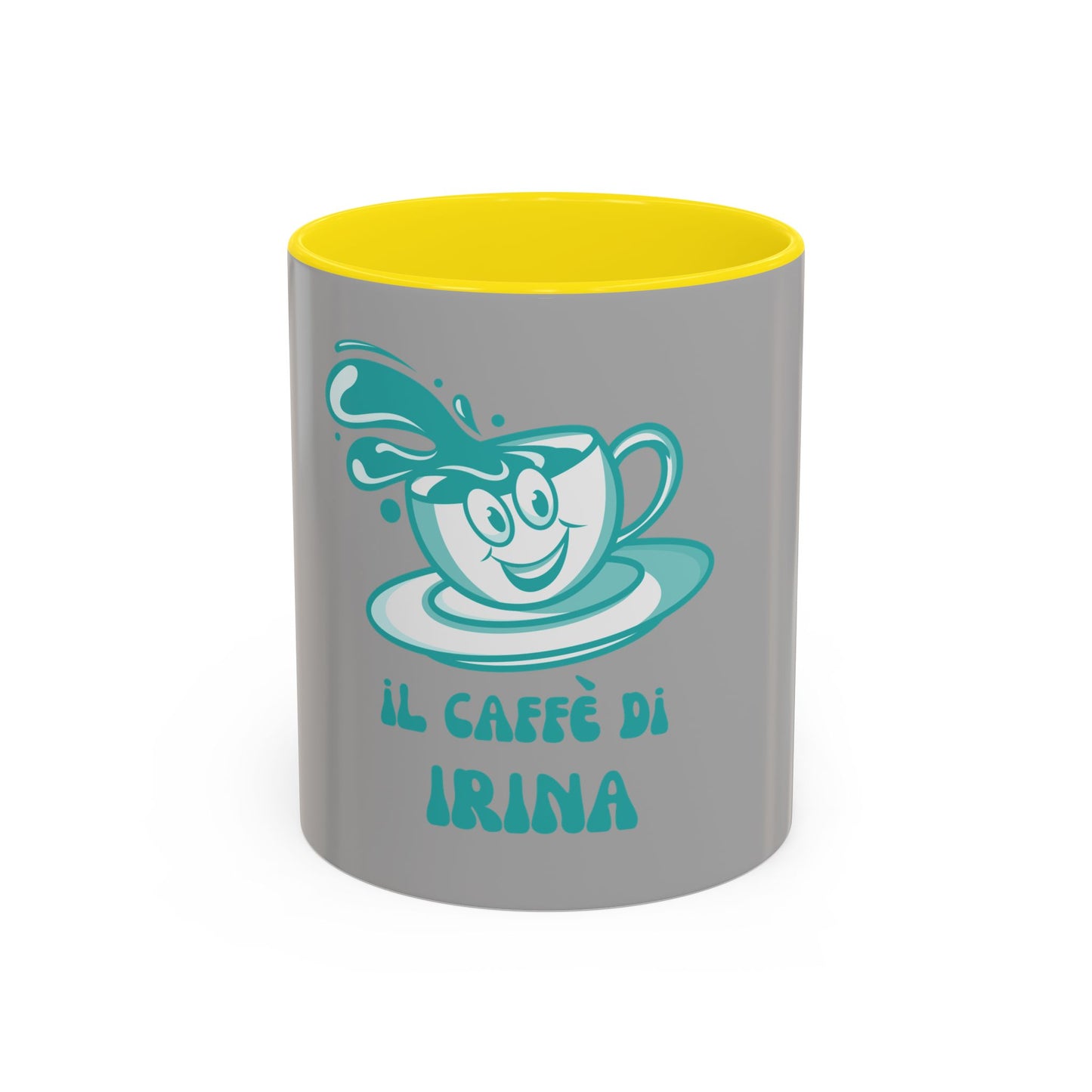 Coffee Mug — "Il Caffè di Irina" Personalized Italian Coffee Cup