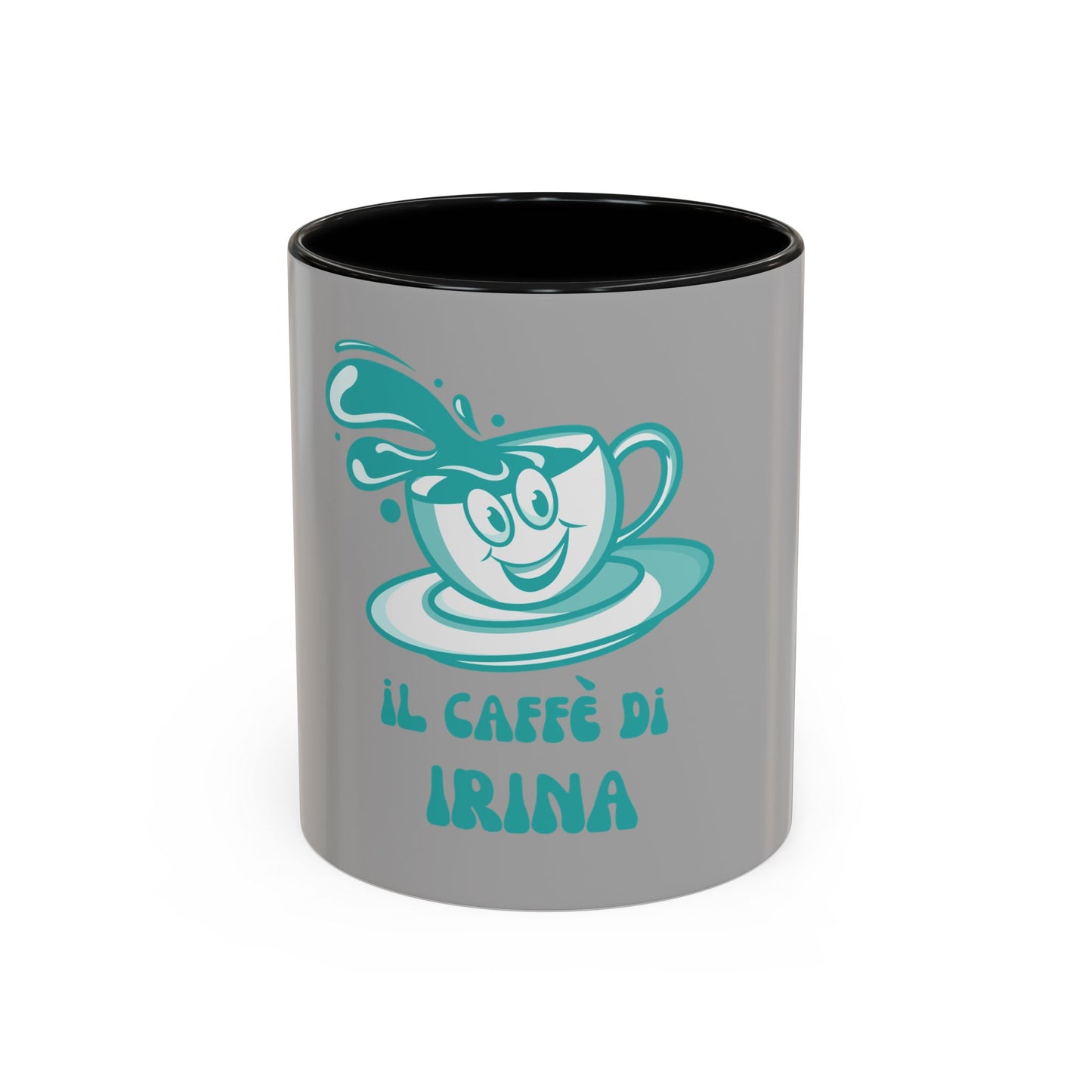 Coffee Mug — "Il Caffè di Irina" Personalized Italian Coffee Cup