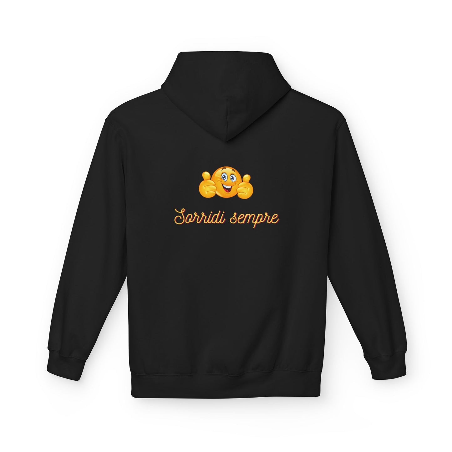 Smile Always Hoodie — Cute Emoji Graphic Hooded Sweatshirt