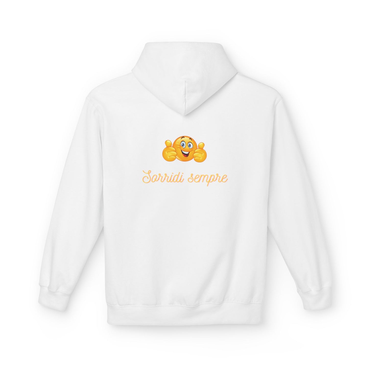 Smile Always Hoodie — Cute Emoji Graphic Hooded Sweatshirt
