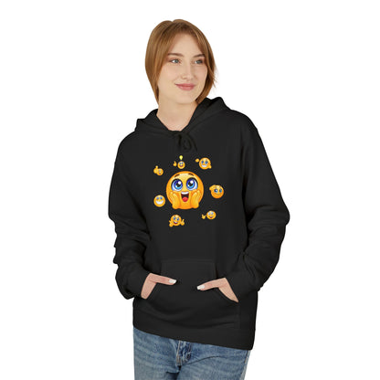 Smile Always Hoodie — Cute Emoji Graphic Hooded Sweatshirt