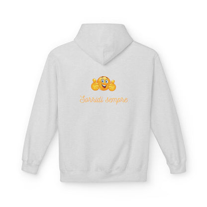 Smile Always Hoodie — Cute Emoji Graphic Hooded Sweatshirt