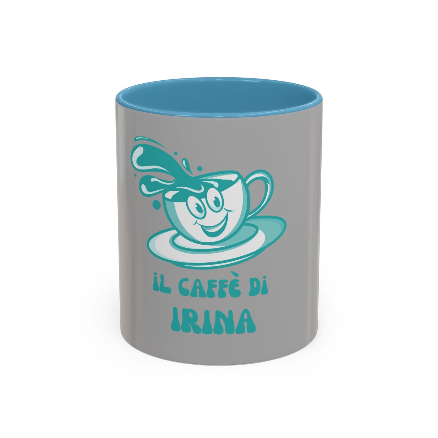 Coffee Mug — "Il Caffè di Irina" Personalized Italian Coffee Cup