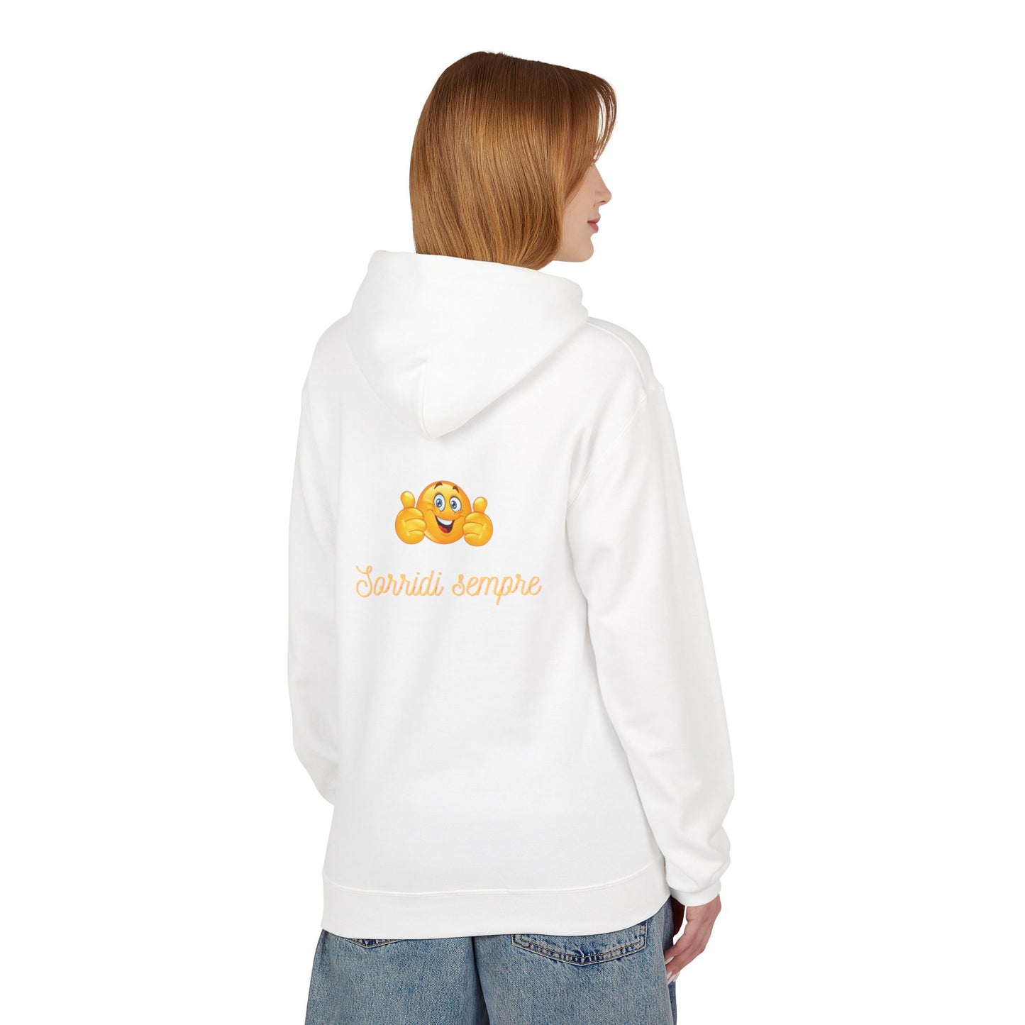 Smile Always Hoodie — Cute Emoji Graphic Hooded Sweatshirt