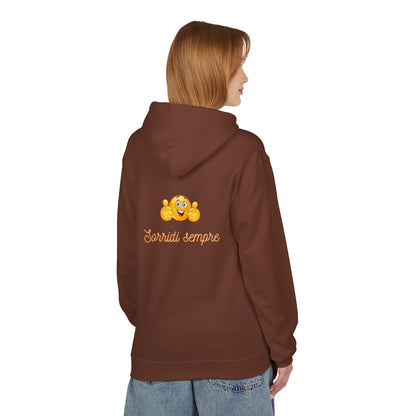 Smile Always Hoodie — Cute Emoji Graphic Hooded Sweatshirt