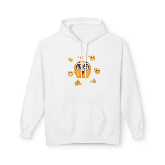 Smile Always Hoodie — Cute Emoji Graphic Hooded Sweatshirt