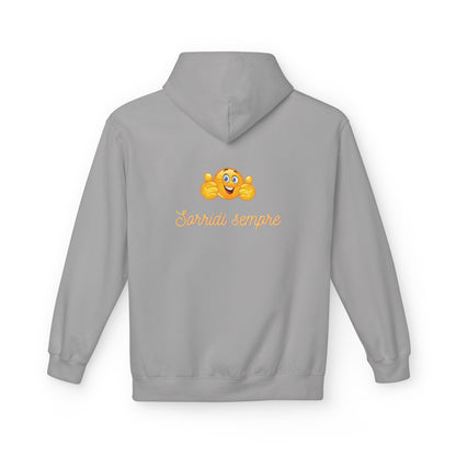 Smile Always Hoodie — Cute Emoji Graphic Hooded Sweatshirt
