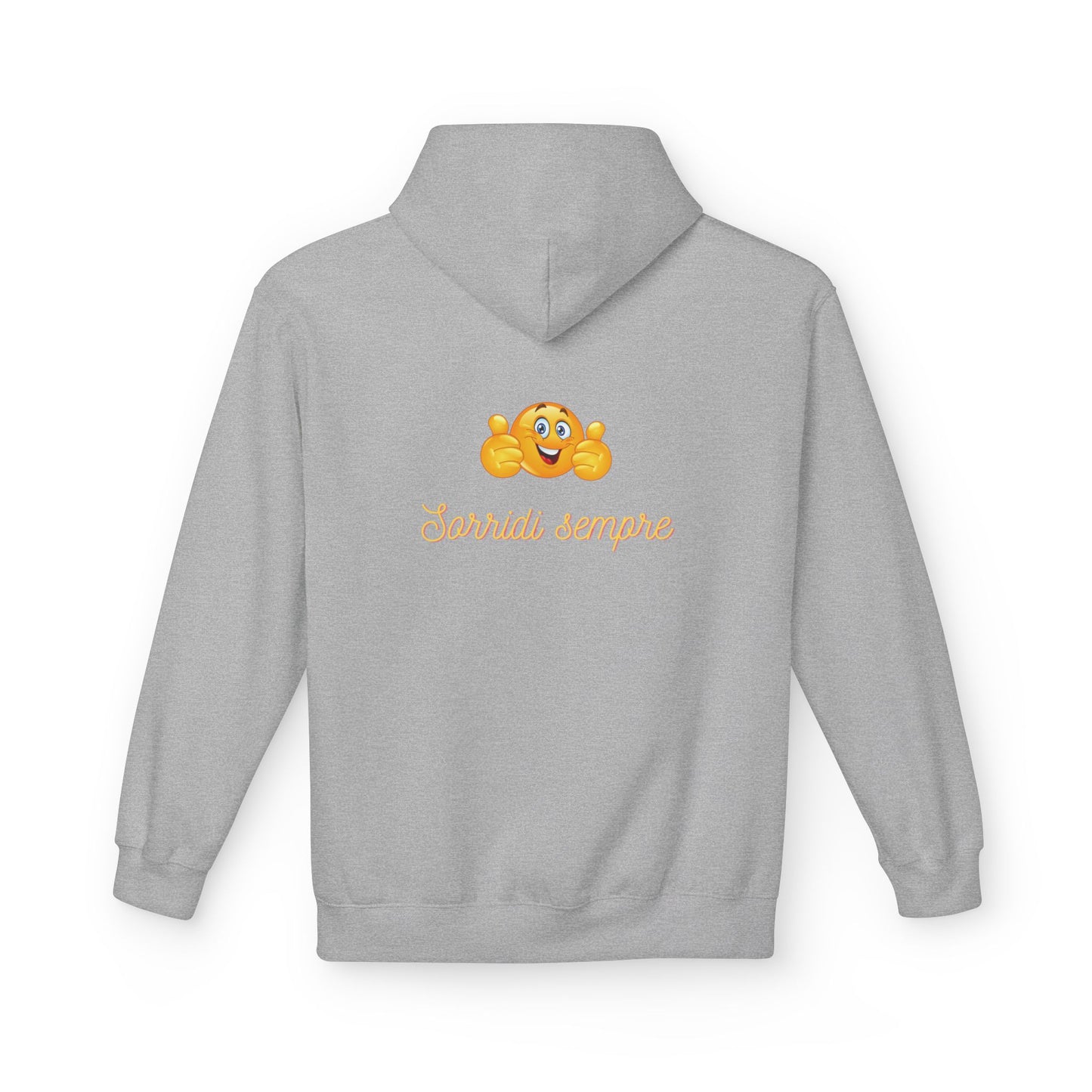 Smile Always Hoodie — Cute Emoji Graphic Hooded Sweatshirt